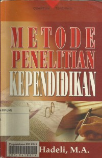 Image of Metode Penelitian Kependidikan